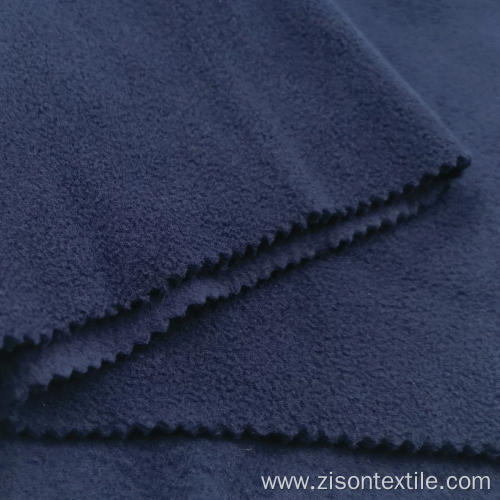 Low MOQ Solid Brushed Polyester Polar Fleece Fabrics